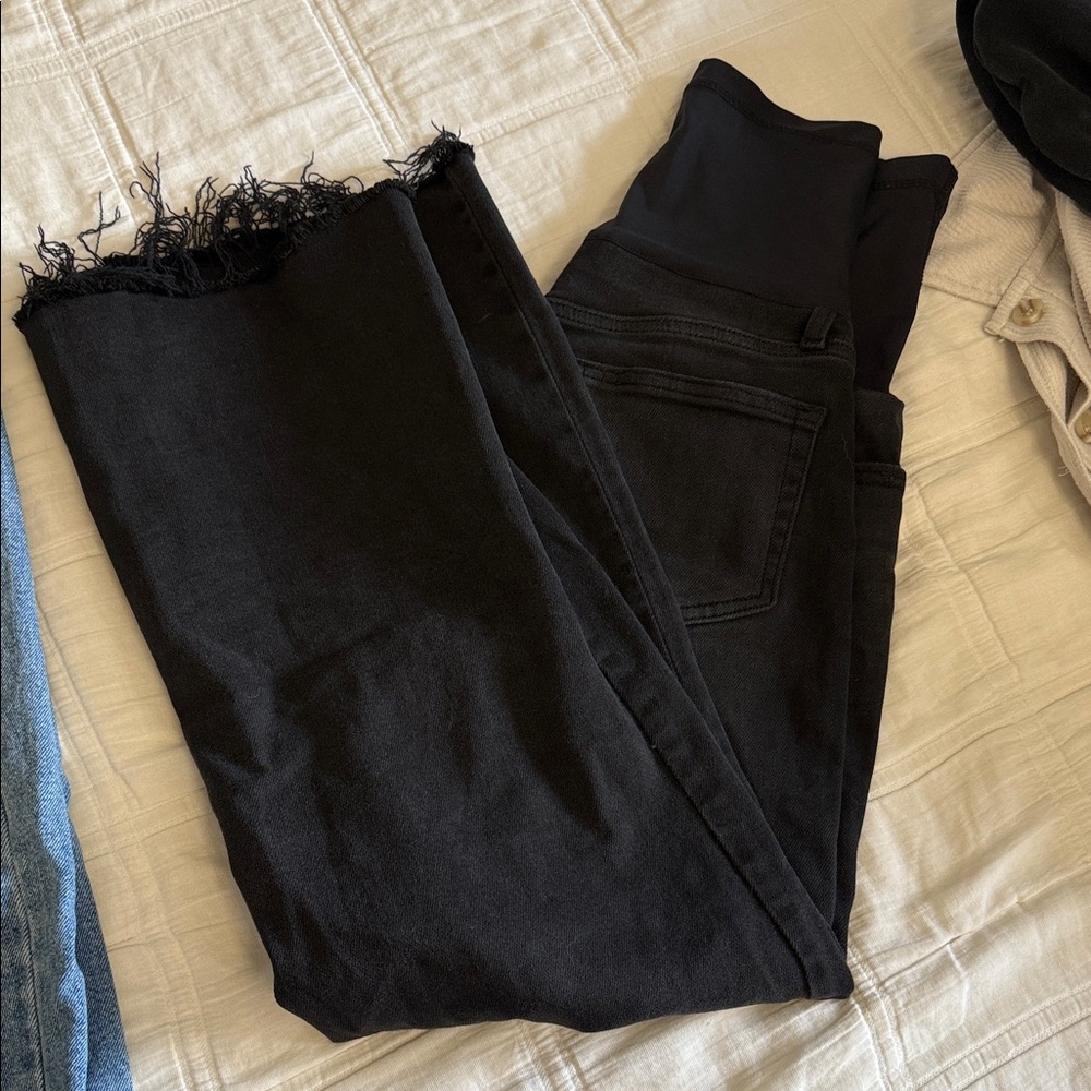 Pinkblush Black Flare & Wide Leg Jeans